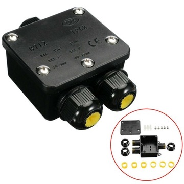 ВОДОНЕПРОНИЦАЕМАЯ ГЕРМЕТИЧНАЯ РАСПРЕДЕЛИТЕЛЬНАЯ КОРОБКА IP68 G712