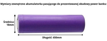 Корпус повербанка для литий-ионного аккумулятора 18650 5В 1А