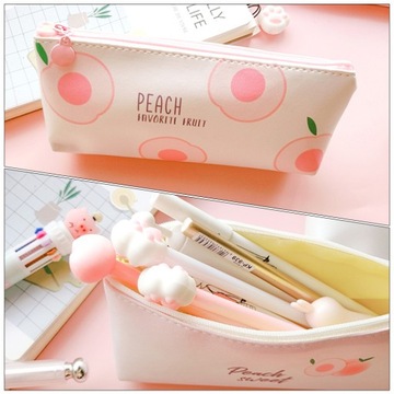 2 шт. креативный холщовый пенал на молнии для женщин