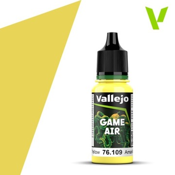 Vallejo 76109 Game Air Toxic Yellow 18ml