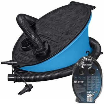 Ножной насос для матраса 28 x 19 см 1,4 л Air Step 1400 Bestway 62004