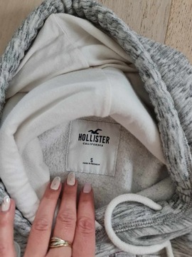 Hollister S męska bluza kangurka bawełniana