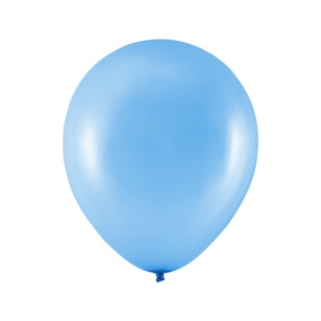 Balon metaliczny niebieski 10