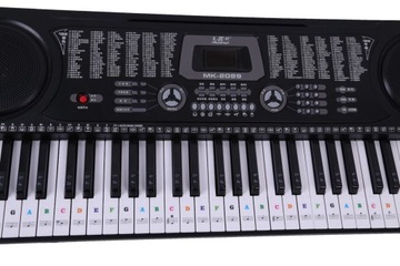 МУЗЫКАЛЬНЫЕ НАКЛЕЙКИ ДЛЯ КЛАВИАТУРЫ ПИАНО-ОРГАНА