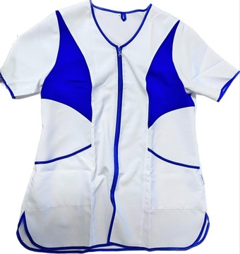 ФАРТУК ЗАЩИТНЫЙ ЖЕНСКИЙ НА МОЛНИИ МАРИЯ, синий, размер 2XL