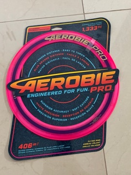 КОЛЬЦО ДЛЯ МЕТАНИЯ ФРИСБИ AEROBIE PRO, ЖЕЛТОЕ