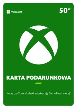 Doładowanie Microsoft Xbox 50 zł