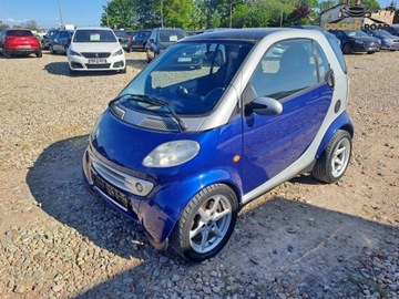 Smart Fortwo I 1999 Smart Fortwo 0,6 BENZ klima elektryka alu wspomaganie oplacony Benzyna
