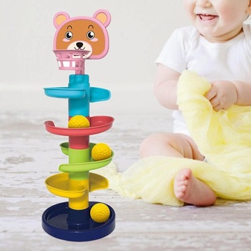 Игрушка для дошкольников с катящимися шариками