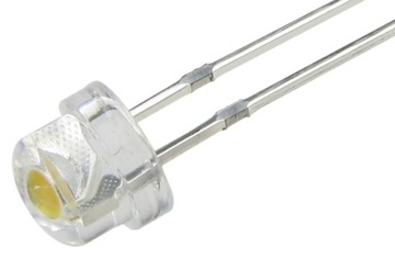 Dioda LED 4,8mm 120° biała ciepła 18lm CRI>90 /2662
