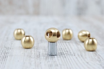 латунный шар m10x1 муфта тройник муфта для труб M10x1 лофт огни