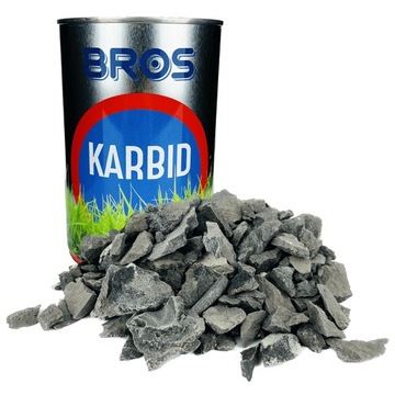 KARBID SILNY ŚRODEK na KRETY GRYZONIE 1 KG BROS