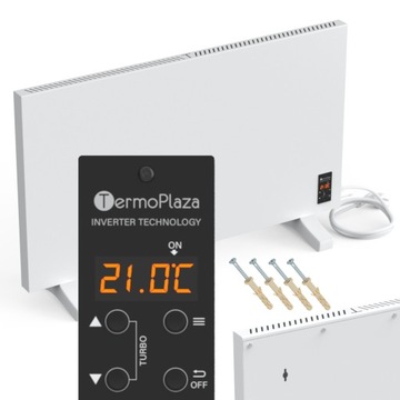 Grzejnik konwektorowy na podczerwień 400W 10m2 inwertorowy panel hybrydowy