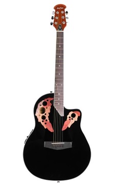 Gitara e-akustyczna Harley Benton HBO-850BK