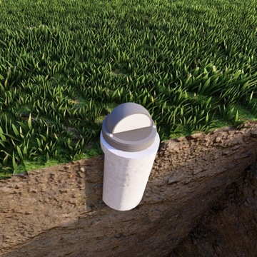 ОСНОВАНИЕ ДЛЯ САДОВОЙ ЛАМПЫ D=10,4 МАЛЕНЬКИЙ ЦИЛИНДР