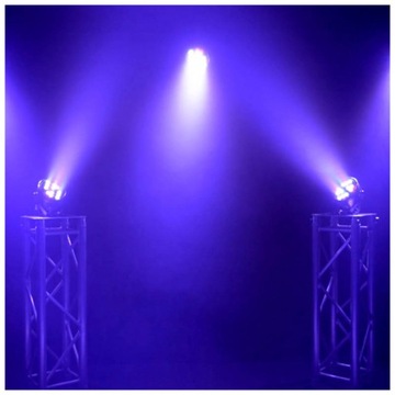 СВЕТИЛЬНИК ДЛЯ СЦЕНЫ LED PAR LIGHT4ME BLACK PAR 30x3W RGBA-UV LED
