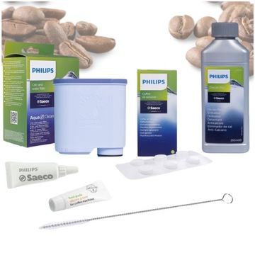 Zestaw do Saeco Philips CA6903 SMARY SZCZOTKA FILTR ODKAMIENIACZ TABLETKI
