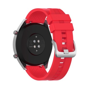 Pasek do Smartwatcha 22 mm czerwony Huawei Samsung