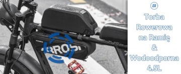 ROCKBROS Водонепроницаемая сумка на велосипедную раму 4,5 л