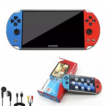KONSOLA PRZENOŚNA DO GIER X12 PLUS 2700 GIER RETRO