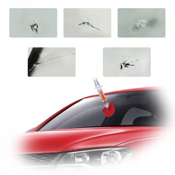 Комплект для ремонта автомобильных окон от брызг на окнах