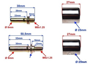 РЕМКОМПЛЕКТ КРЕСТОВОГО ТОРМОЗНОГО СУППОРТА ATV