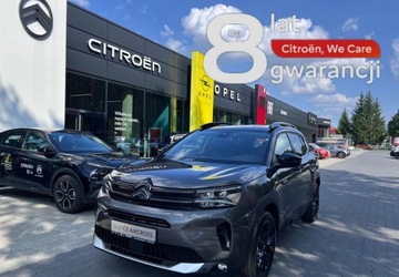 Citroen C5 Aircross SUV Facelifting 1.5 BlueHDi 131KM 2025 Citroen C5 Aircross MAX 130 BHDi Elektryczny bagaznik 8 lat gwarancji