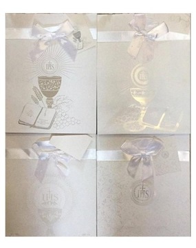 TOREBKA OZDOBNA Z KOKARDĄ KOMUNIA