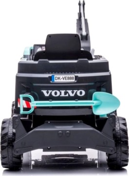 ТРАКТОР НА АККУМУЛЯТОРЕ, ЭКСКАВАТОР VOLVO, УПРАВЛЯЮЩИЕ КОЛЕСА EVA