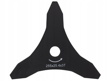 TARCZA DO KOSY SPALINOWEJ NÓŻ OSTRZE TRÓJZĄB 25,4
