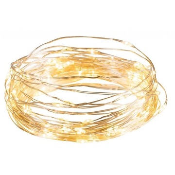 LAMPKI CHOINKOWE ŚWIATEŁKA LED OZDOBA NA ŚWIĘTA GIRLANDA DEKORACJA STROIKÓW