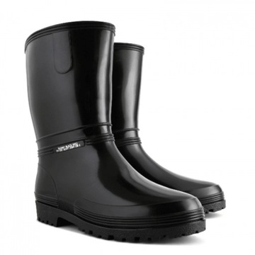 Kalosze RAINNY BLACK młodzieżowe/ DEMAR - 38-39
