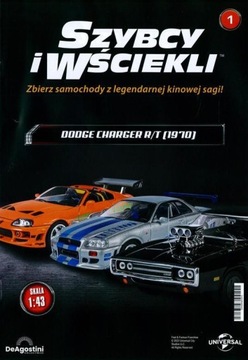 KOLEKCJA SZYBCY I WŚCIEKLI nr 1 - DODGE CHARGER R/T