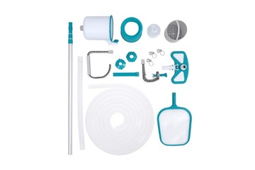 Bestway 4in1 Deluxe Скиммерный пылесос Deluxe комплект для чистки бассейна