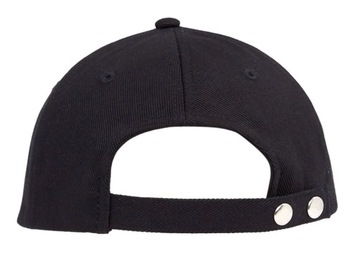 CALVIN KLEIN CZAPKA Z DASZKIEM SNAPBACK BEJSBOLÓWKA CK METAL LOGO