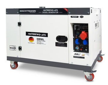 Agregat Prądotwórczy Diesel Machtmann 11000WD ATS 400V 10.6 kVA Trójfazowy