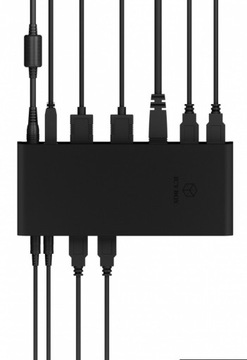 Док-станция IcyBox IB-DK2251AC для ноутбука DisplayLink, 2 x HDMI