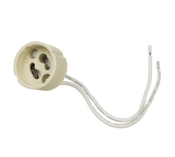 GU10 Светодиодный стеклянно-галогенный светильник + цоколь GU10