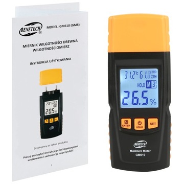 ИЗМЕРИТЕЛЬ ВЛАЖНОСТИ - ИЗМЕРИТЕЛЬ ВЛАЖНОСТИ ДЛЯ ДЕРЕВА