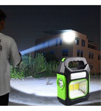 ФОНАРЬ СОЛНЕЧНАЯ ЛАМПА АККУМУЛЯТОРНАЯ POWERBANK LED