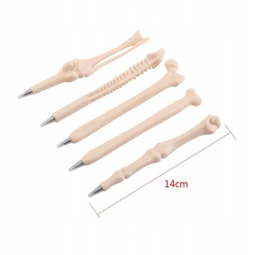 5 ШТ. РУЧКА CREATIVE Bone Shape 0,7MM, СИНЯЯ