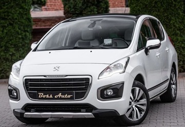 Peugeot 3008 I Crossover Facelifting 1.6 BlueHDi 120KM 2015 Peugeot 3008 1.6eHDI 120KM Allure Perla Skora Navi Ledy Hed-up Panorama Fu, zdjęcie 4