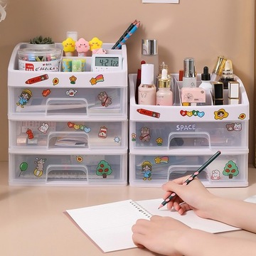 SZKATUŁKA ORGANIZER PUDEŁKO NA KOSMETYKI SZUFLADY