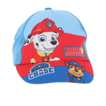 Czapka Bejsbolówka Dziecięca Psi Patrol 53 cm Chase Marshall Paw Patrol