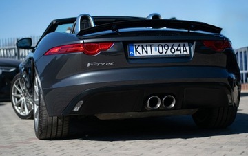 Jaguar F-Type Kabriolet Facelifting 3.0 V6 S/C 340KM 2017 Jaguar F-Type Cabrio 3,0 Supercharged R-Dynamic Meridian 19’’ DVD 10,2’’, zdjęcie 8