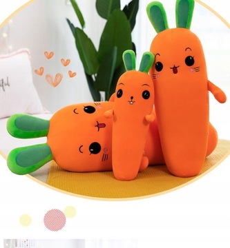 Плюшевая игрушка для детей с морковкой, 50 см.