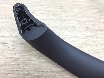 Боковая ручка двери черная кожаная правая передняя для BMW F10 F11 F18 51417225852