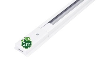 Szyna do reflektor GU10 track 1-fazowa 2m biała Listwa LED
