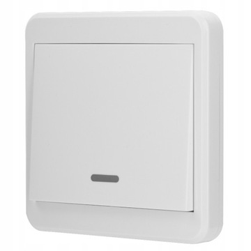 BEZPRZEWODOWY PRZYCISK PILOT PRZEŁĄCZNIK ŚCIENNY AC220V 433MHZ +ODBIORNIK