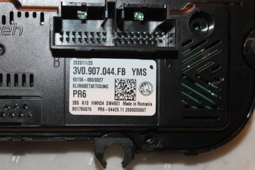 PANEL KLIMA KLIMATIZACE SKODA SUPERB III KODIAK 3V0907044FB